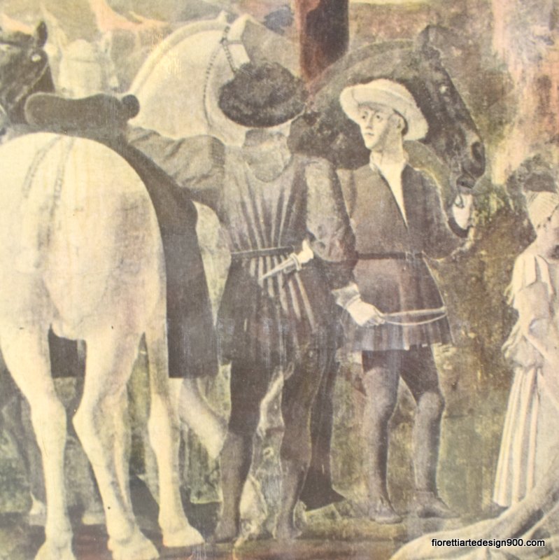 Saba e Salomone Grande Serigrafia cm 205x95